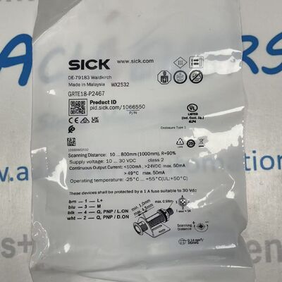 SICK GRTE18-P2467 Safety Light Curtain – Protective Field Height 2467mm, Type 4