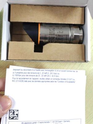 IFM PN7099 | Pressure Sensor with Display