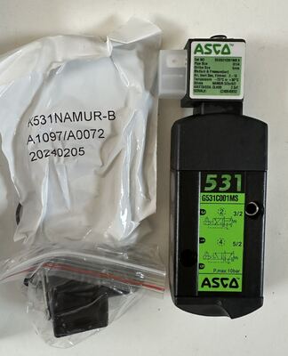 ASCO G531C001MS | 2-Position, 3-Way Steam Solenoid Valve