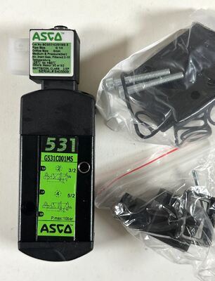 ASCO G531C001MS | 2-Position, 3-Way Steam Solenoid Valve