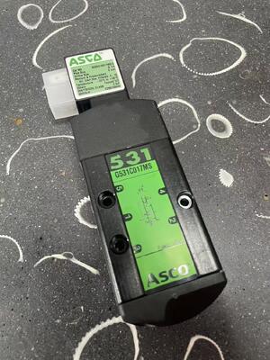 ASCO G531C017MS | 2-Position, 3-Way Steam Solenoid Valve