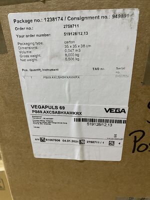 VEGAPULS 69 | Radar Level Sensor for Continuous Measurement