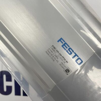 Festo DSBC-100-200-PPVA-N3 Pneumatic Cylinder | 100mm Bore, 200mm Stroke