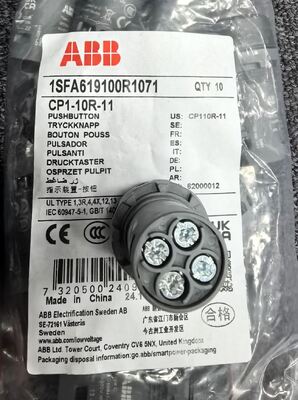 ABB CP1-10R-11 Push Button | 22.5mm Indicator Light Specs