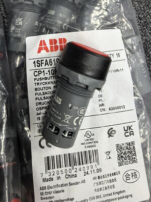 ABB CP1-10R-11 Push Button | 22.5mm Indicator Light Specs