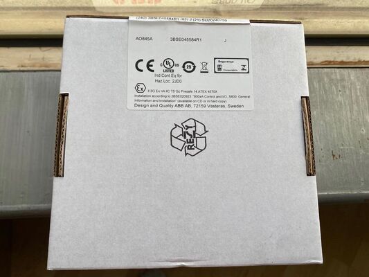 ABB 3BSE045584R1 TU847 Mounting Unit | S800 I/O, 4-Slot Base