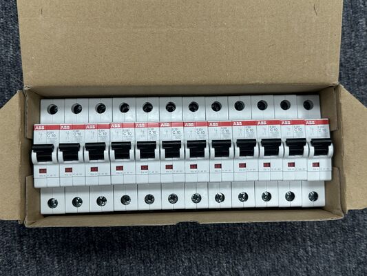 ABB S201-C10 1P Miniature Circuit Breaker | 10A, C Curve, 6kA Specs