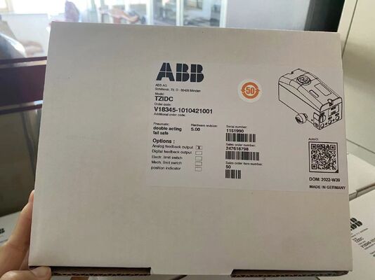 ABB Typ18345-1011421001 Electro-Pneumatic Positioner | TZIDC Series Specs
