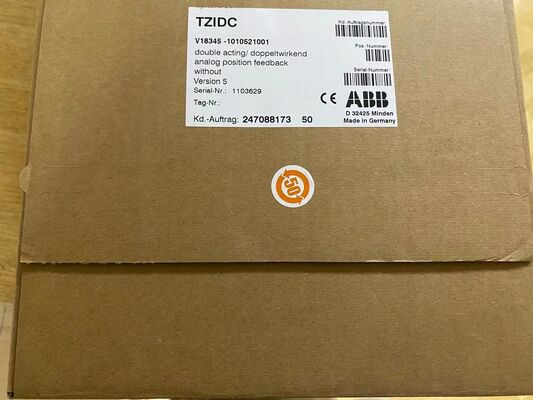 ABB V18345-1010521001 Electro-Pneumatic Positioner | TZIDC Double-Acting Specs