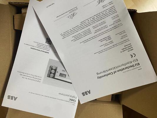 ABB V18345-2021150001 Electro-Pneumatic Positioner | TZIDC with Profibus PA & Single-Acting Specs