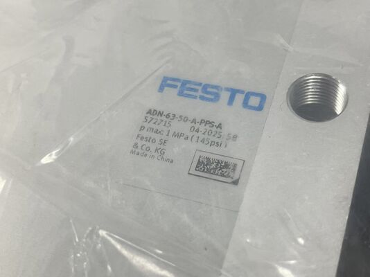 FESTO ADN-63-50-A-PPS-A Compact Cylinder | ISO 21287, 63mm Bore, 50mm Stroke Specs