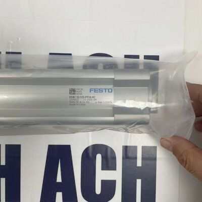 FESTO DSBC-32-125-PPVA-N3 ISO Cylinder | 32mm Bore, 125mm Stroke, Pneumatic Cushioning Specs