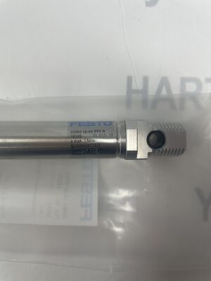 FESTO DSNU-16-40-PPV-A ISO Cylinder | 16mm Bore, 40mm Stroke, Pneumatic Cushioning Specs