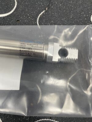 FESTO DSNU-16-40-PPV-A ISO Cylinder | 16mm Bore, 40mm Stroke, Pneumatic Cushioning Specs