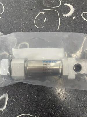 FESTO DSNU-20-10-P-A ISO Cylinder | 20mm Bore, 10mm Stroke, Elastic Cushioning Specs