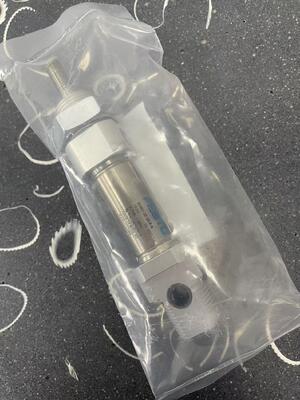 FESTO DSNU-20-10-P-A ISO Cylinder | 20mm Bore, 10mm Stroke, Elastic Cushioning Specs