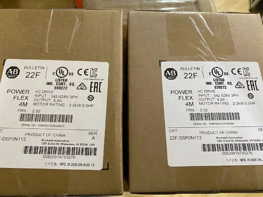 Allen-Bradley 22F-D6P0N113 PowerFlex 40P Drive | 1.5 HP, 480V, 3.4A, Sensorless Vector Specs