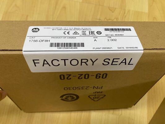 Allen-Bradley 1756-OF8H Analog Output Module | 8-Channel, 4-20mA/0-20mA, 16-bit, Isolated Specs
