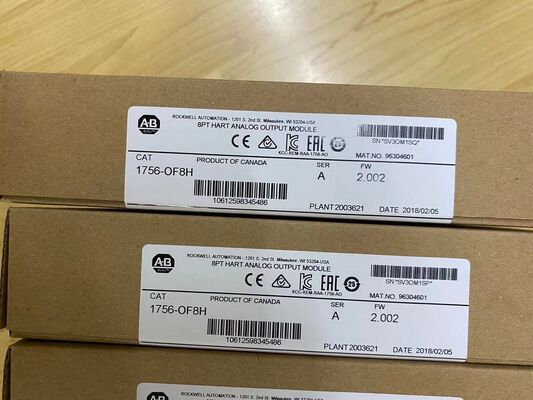 Allen-Bradley 1756-OF8H Analog Output Module | 8-Channel, 4-20mA/0-20mA, 16-bit, Isolated Specs