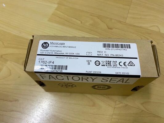 Allen-Bradley 1762-IF4 MicroLogix Input Module | 4-Channel, 0-10V/4-20mA, 12-bit, IP20 Specs