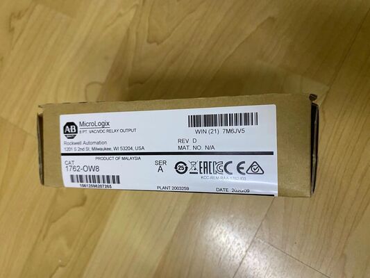 Allen-Bradley 1762-OW8 MicroLogix Output Module | 8-Channel Relay, 5-250V AC/DC, 2A, IP20 Specs