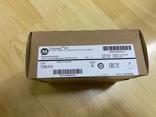 Allen-Bradley 1769-IF4 CompactLogix Input Module | 4-Channel, 0-20mA/±10V, 16-bit, IP20 Specs