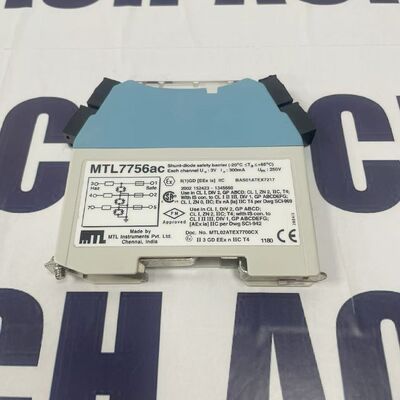 MTL 7756ac Fieldbus Power Conditioner | 20-35V DC, 24V DC, 500mA, IS Power, IP20 Specs