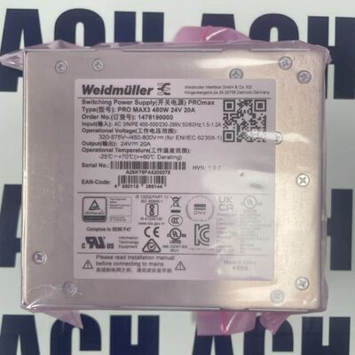 Weidmüller PRO MAX Terminal Blocks | High-Density, 5-16 mm², Screw/Spring, 600V, 76A Specs