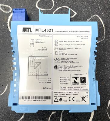 MTL 4521 Repeater Power Supply | 24V DC, 1.5A, 40W, DIN Rail, IS, FM/ATEX/IECEx Specs
