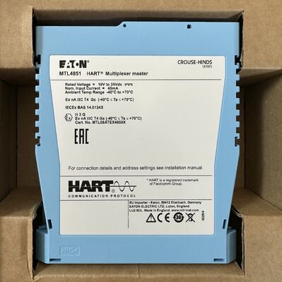 MTL 4851 Loop-Powered Isolator | 2-Wire, 4-20mA, 1:1, IS, DIN Rail, FM/ATEX/IECEx Specs