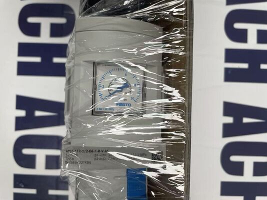 FESTO MS6-LFR Flow Control Valve | 1/2" NPT, Brass, Manual, Needle Valve, Compressed Air Specs