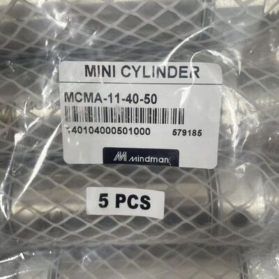 Mindman MCMA-11-40-50 Cylinder | 40mm Bore, 50mm Stroke, Double-Acting, Compact, 1-10 bar