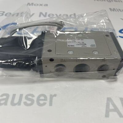 SMC VFS3130-4G-03 Solenoid Valve | 5/3 Way, 4mm, 24V DC, Double Solenoid, ISO-5599/1