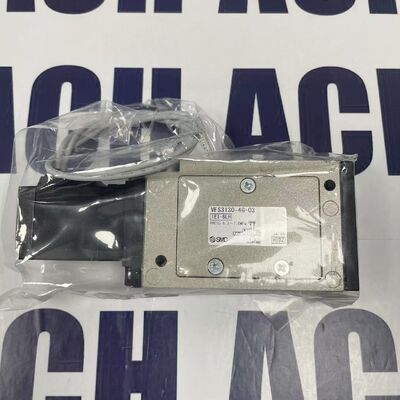 SMC VFS3130-4G-03 Solenoid Valve | 5/3 Way, 4mm, 24V DC, Double Solenoid, ISO-5599/1