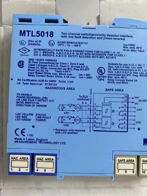 MTL 5018 Thermocouple Isolator | TC Input, 4-20mA Output, IS, DIN Rail, ATEX/IECEx/FM