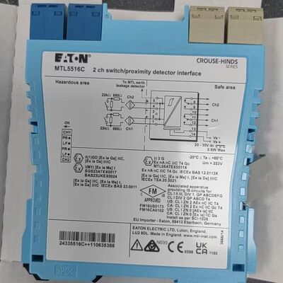 MTL 5516C HART Isolator | 4-20mA+HART, Loop Power, IS, DIN Rail, ATEX/FM/CSA