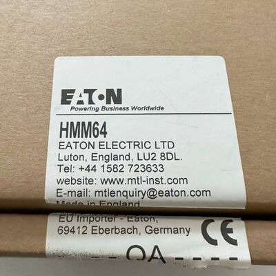 Eaton HMM64 Contactor | 64A, 3-Pole, IEC, AC-3, 690V AC