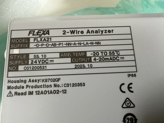 Yokogawa FLXA21 pH/ORP Analyzer | 2-Wire, PROFIBUS-PA, Dual Sensor, Dual Alarm