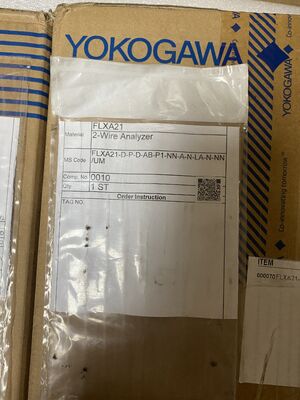 Yokogawa FLXA402 Conductivity Analyzer | 4-Wire, 4-Electrode, 4-20mA+HART, Dual Alarm