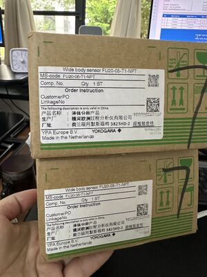 Yokogawa FU20-05-T1-NPT Vortex Flow Sensor | Insertion Type, 2-inch, NPT Thread