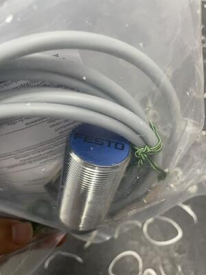 Festo SIEF-M30B-NS-K-L Proximity Sensor | Inductive, M30, NPN, Normally Closed, 2m Cable