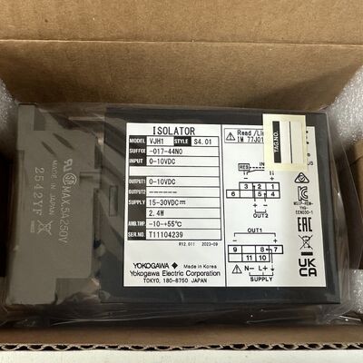 YOKOGAWA VJH1-017-44N0 Digital Indicator | Field-Mount, 4-20mA Loop Powered, 5-Digit LCD