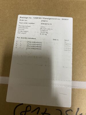VEGA PS69.AXCSABHXAMKRX Level Transmitter | Radar, 80GHz, 4-20mA+HART, 80m, 316L SST