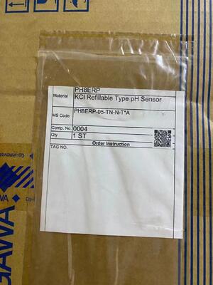 YOKOGAWA PH8ERP-05-TN-N-TA pH/ORP Sensor | PEEK Body, 3/4" NPT, Pt100, Pressurized Reference