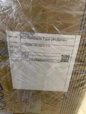 YOKOGAWA PH8ERP-05-TN-N-TA pH/ORP Sensor | PEEK Body, 3/4" NPT, Pt100, Pressurized Reference