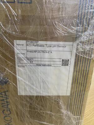 YOKOGAWA PH8ERP-05-TN-N-EA pH/ORP Sensor | PEEK Body, 3/4" NPT, Pt100, Preamplifier, Pressurized Reference