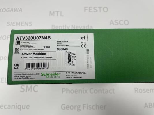 Schneider Electric ATV320U07N4B VFD | 0.75kW, 1HP, 230V 1-Phase, Modbus, IP20
