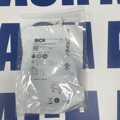 SICK IME12-04BNSZW2S Proximity Sensor | Inductive, M12, 4mm, PNP, NO, 2m Cable