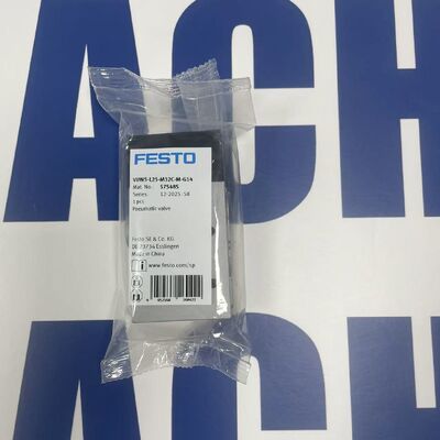 FESTO VUWS-L25-M32C-M-G14 Solenoid Valve | 5/2, 24V DC, G1/4, ISO 1, Valve Terminal
