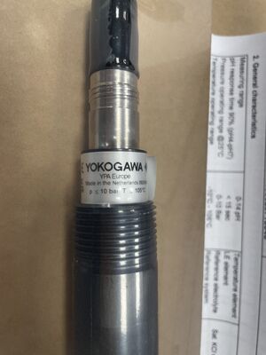 YOKOGAWA FU20-VP-T1-NPTFPS Vortex Flow Sensor | In-line, 1-inch, Wafer, with NPT Flanges